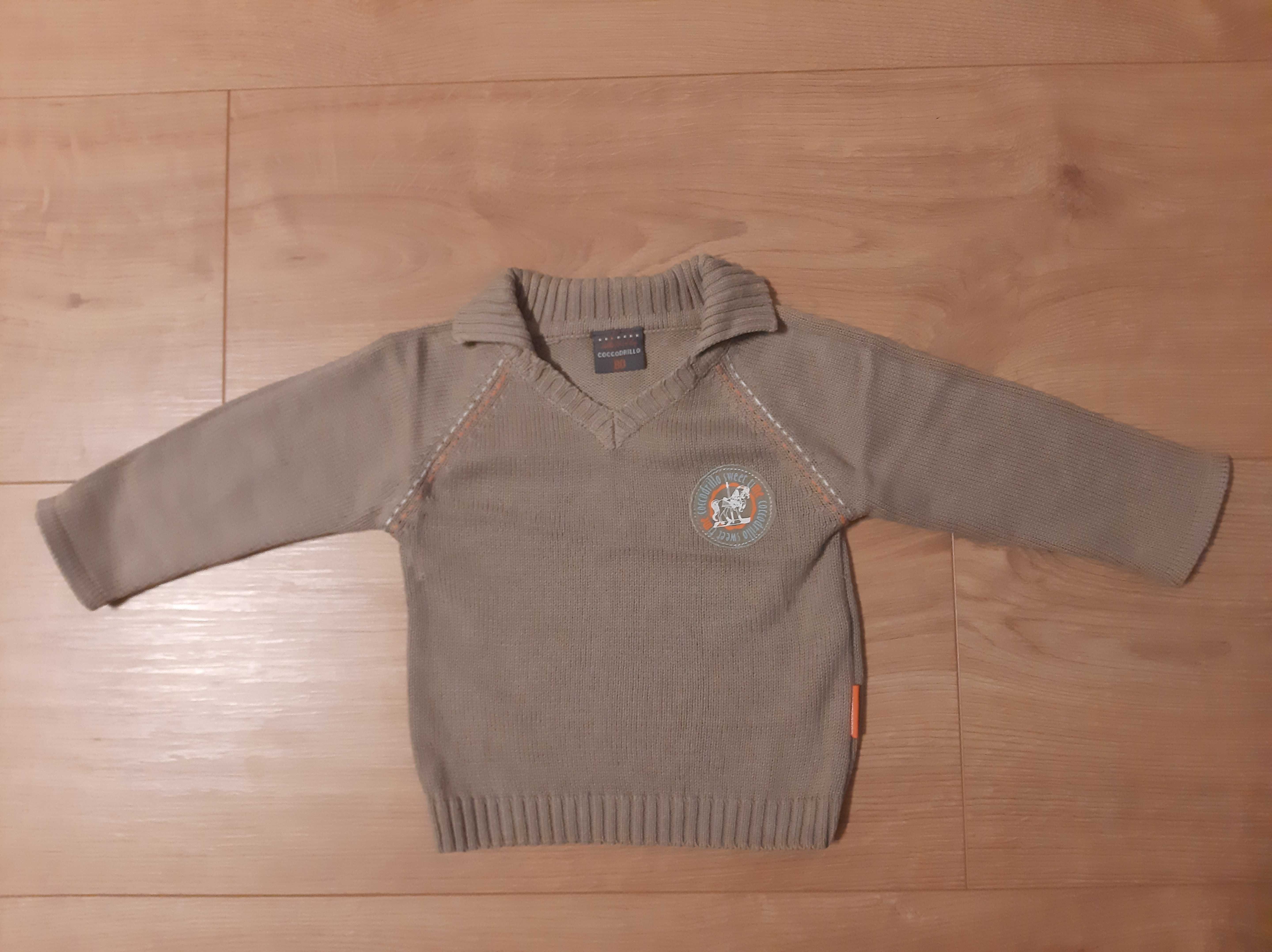 Sweter chłopięcy rozm 80