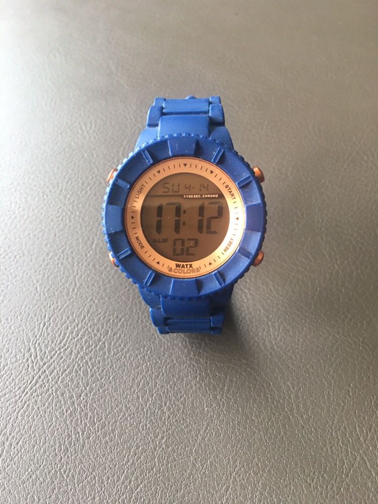 Relógio Watx&Co. bracelete azul