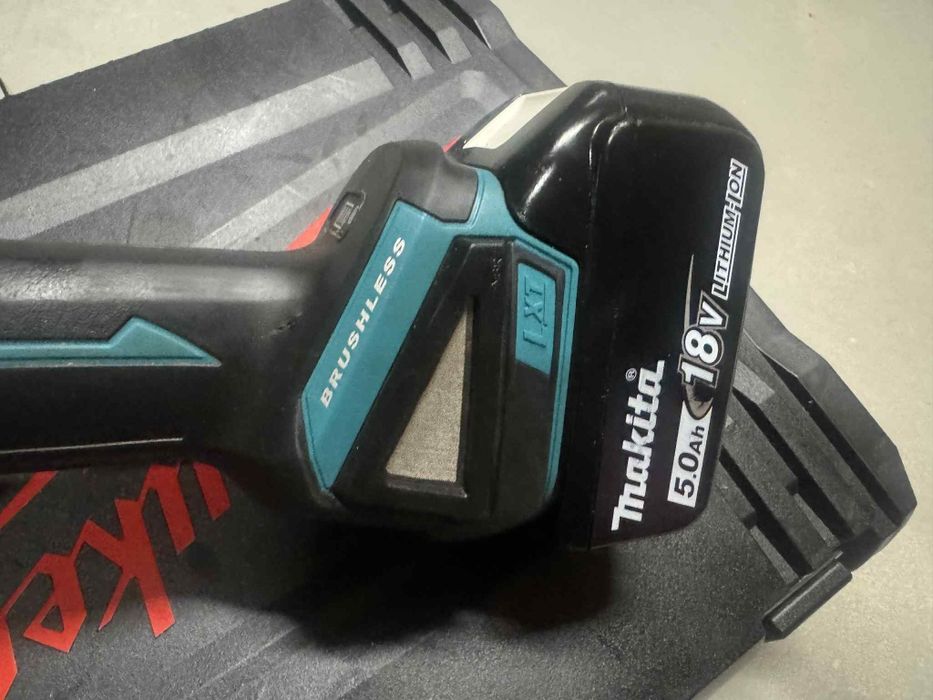 Szlifierka kątowa Makita DGA506+Bateria 5.0ah jak nowa