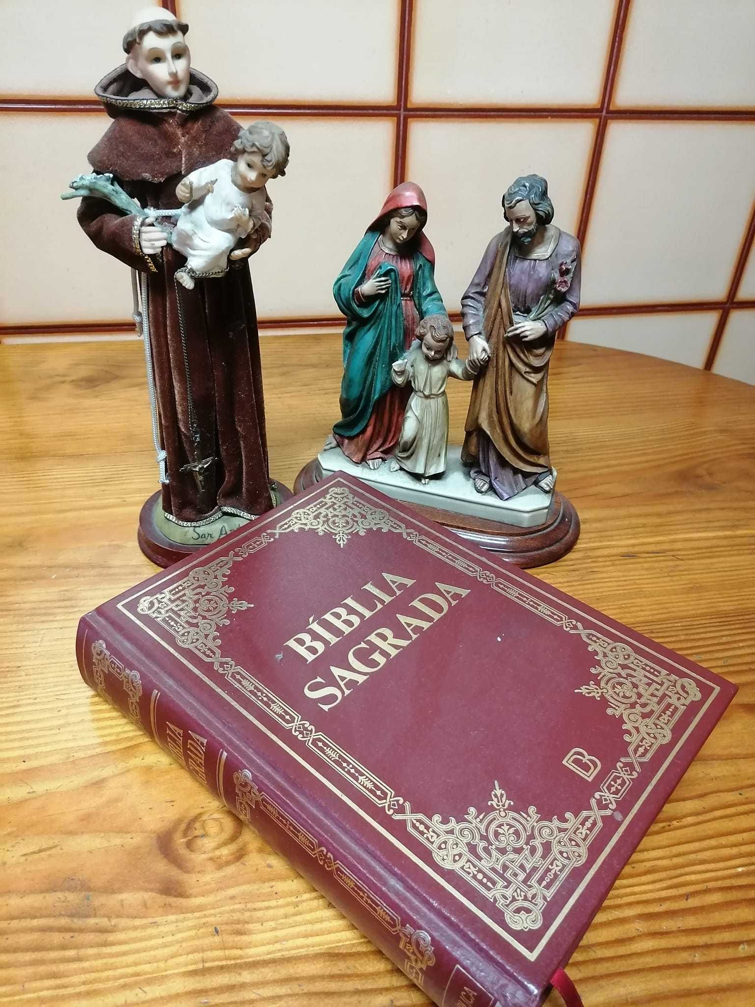 Sagrada Família- Santo António e Bíblia Sagrada