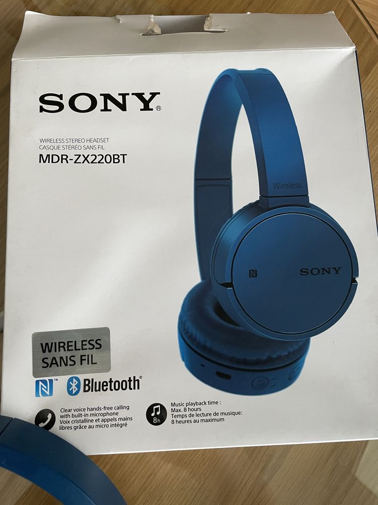 Słuchawki sony bluetooth