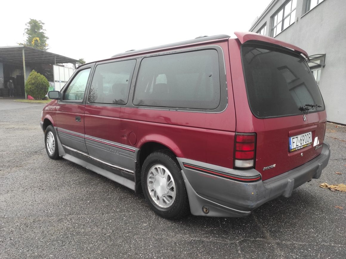 Dodge Grand Caravan dla niepełnosprawnych sterowane na joystick
