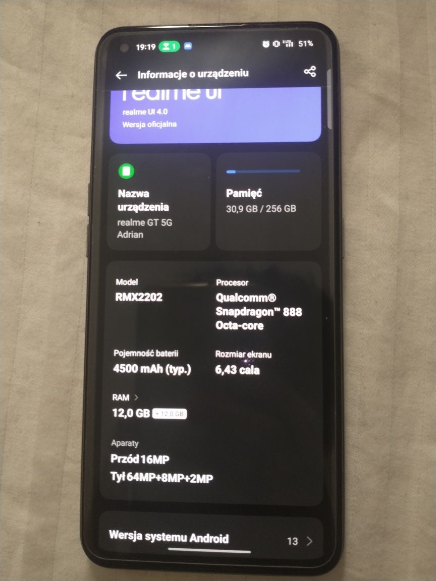 Realme GT 5G komplet