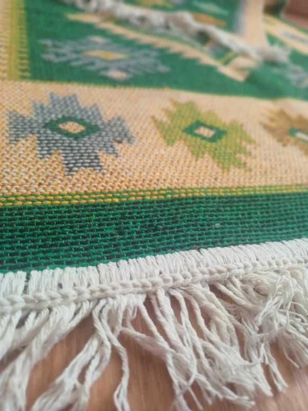 Dywan Boho dywanik orientalny z frędzlami