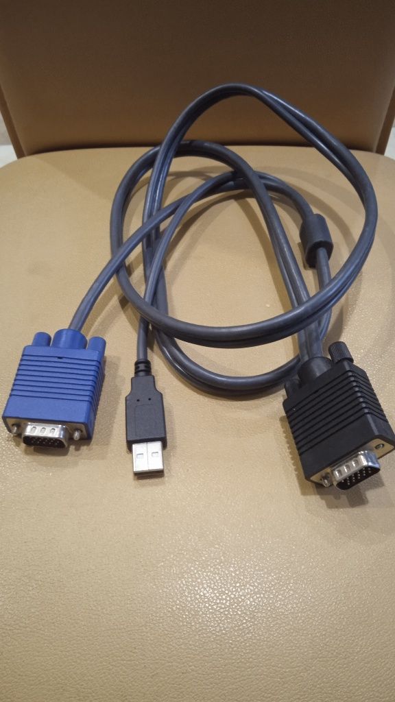 Кабель для KVM свича VGA + USB 1.4m