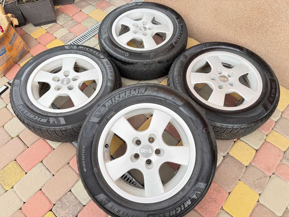 Тітанові діски DBW 5*100 R15 VW Golf 4-Skoda rapid-faBia-Audi 3