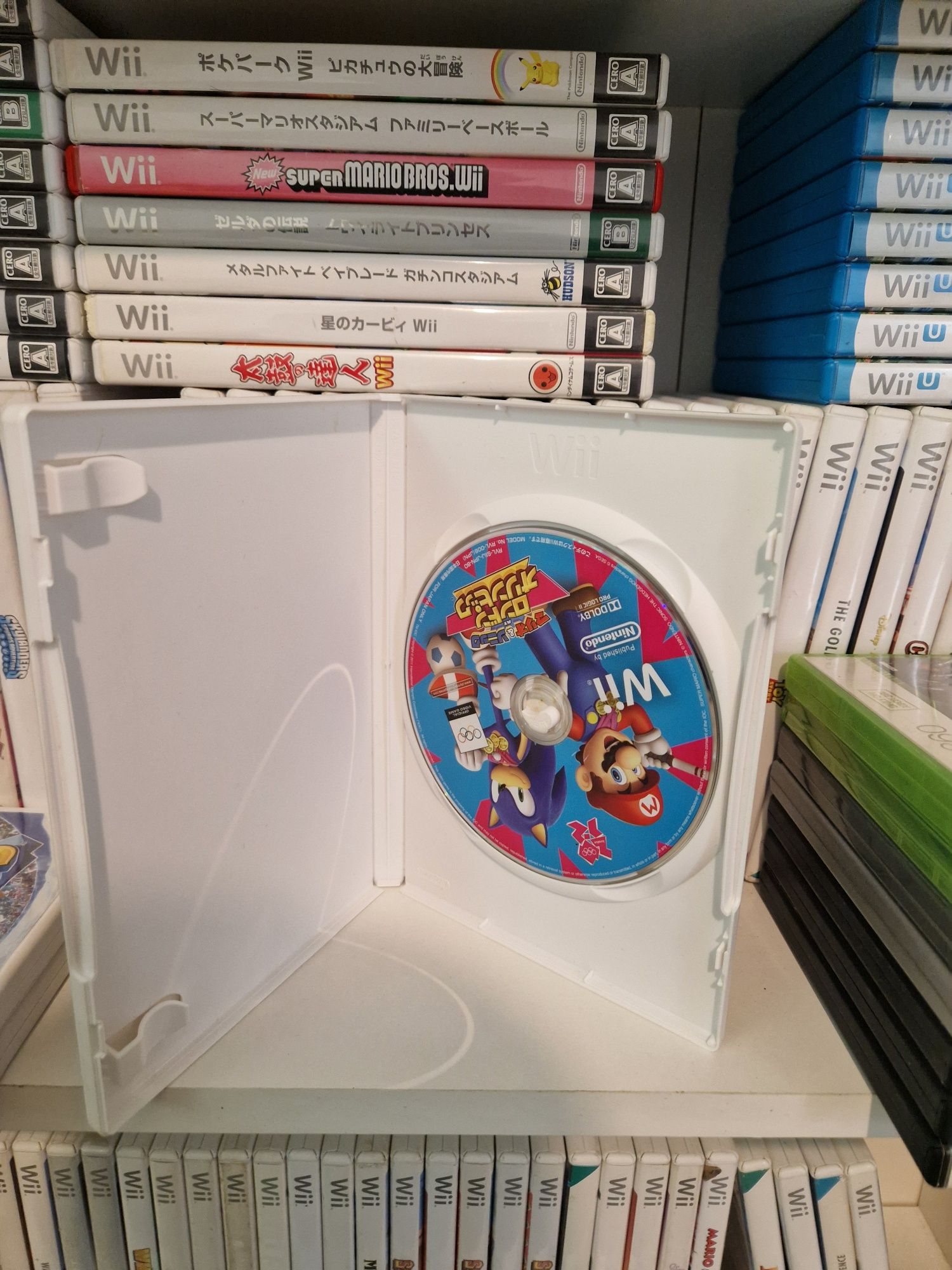 Mario sonic at london olympics games nintendo wii jp
