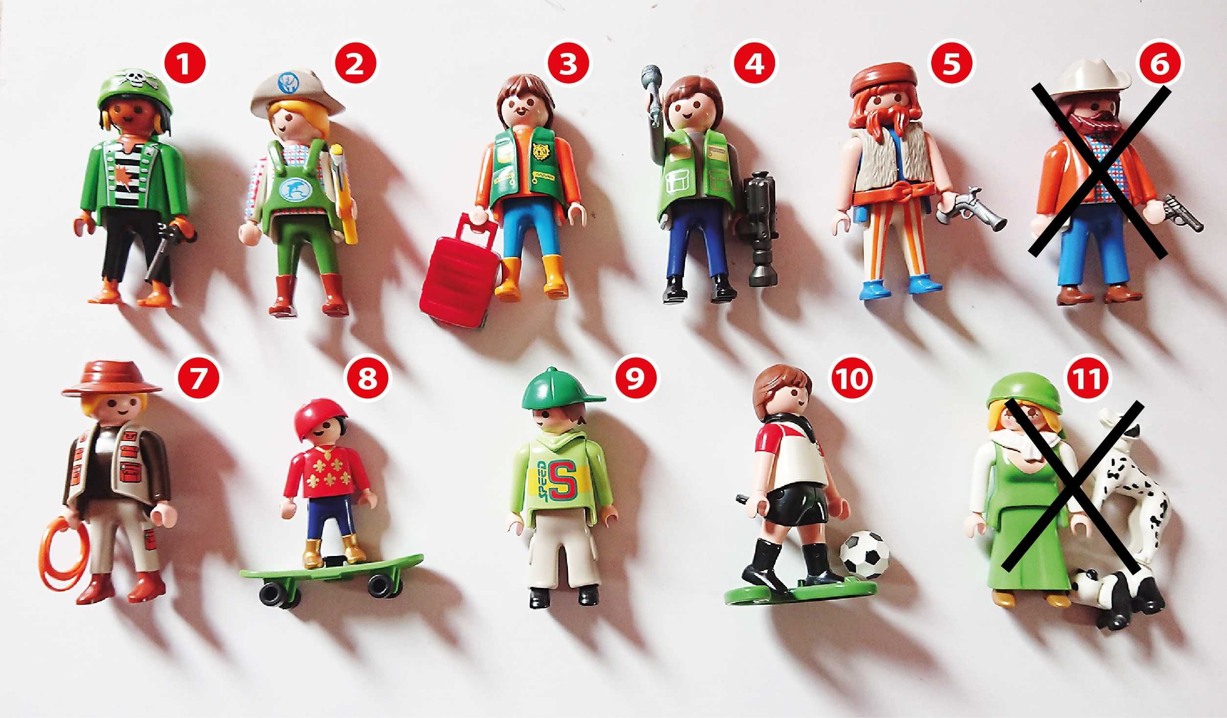 Figurki Playmobile każda po 5 zł