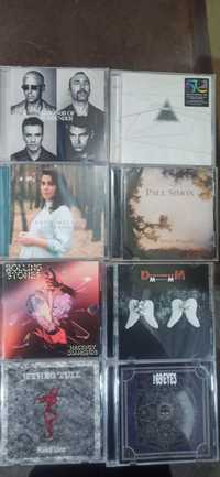 музичні CD диски велика власна колекція рок