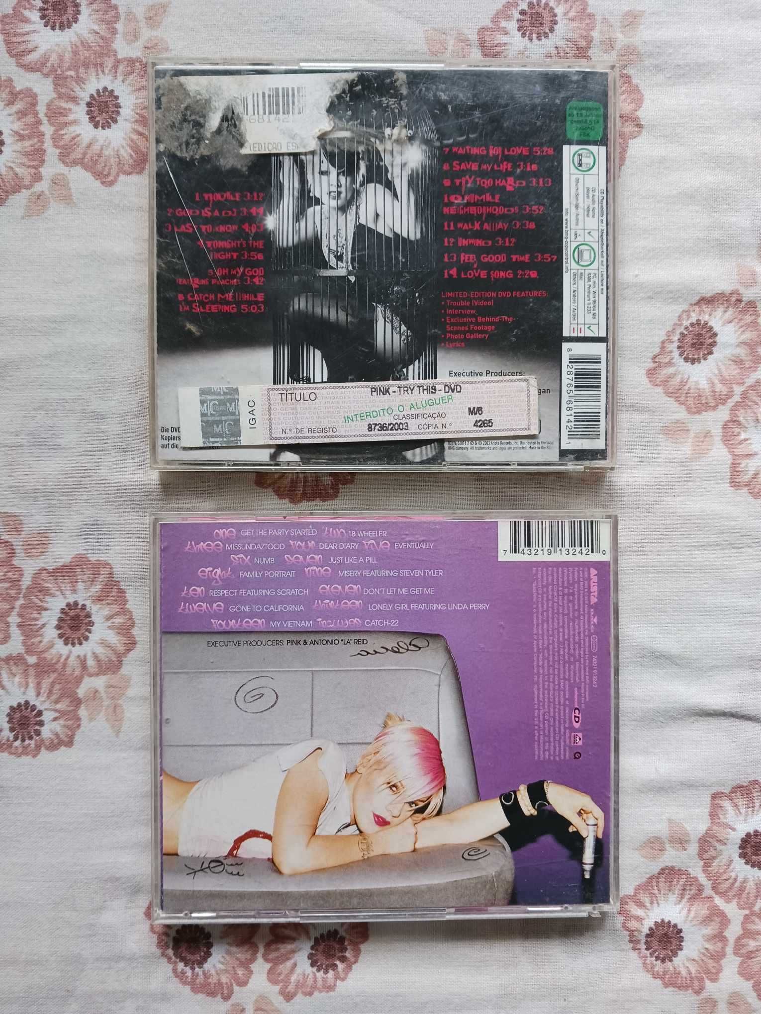 Cds de Música Pink