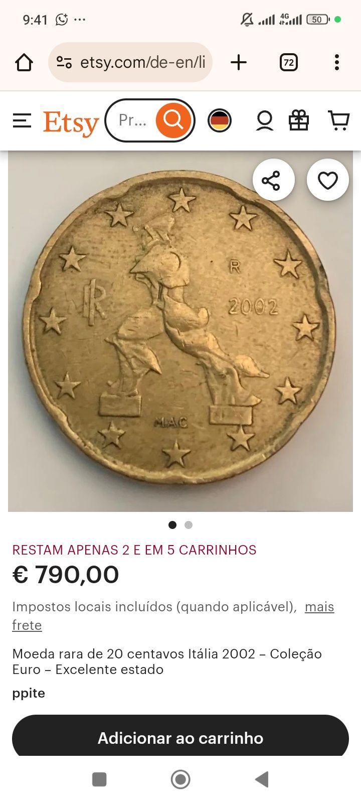 Coleção de moedas raras