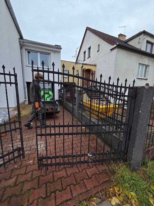 Ogrodzenie stalowe kute brama przęsła furtka używane
