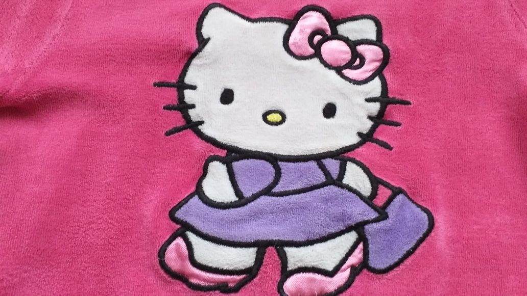 Bluza welurowa Hello Kitty r. 110-116