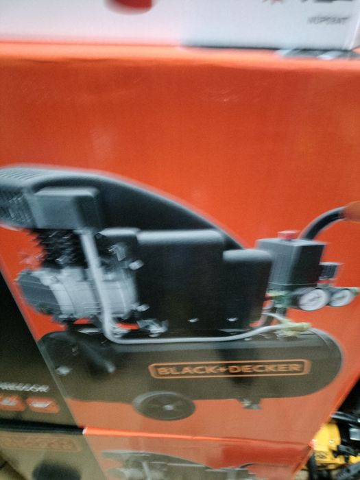 Compressor black Decker+ kit oferta novo