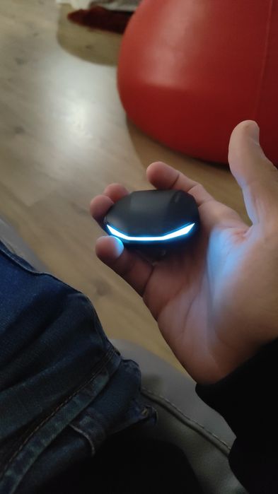 Phones Lenovo bluetooth 5.3 gamer cancelamento ruído preto/branco