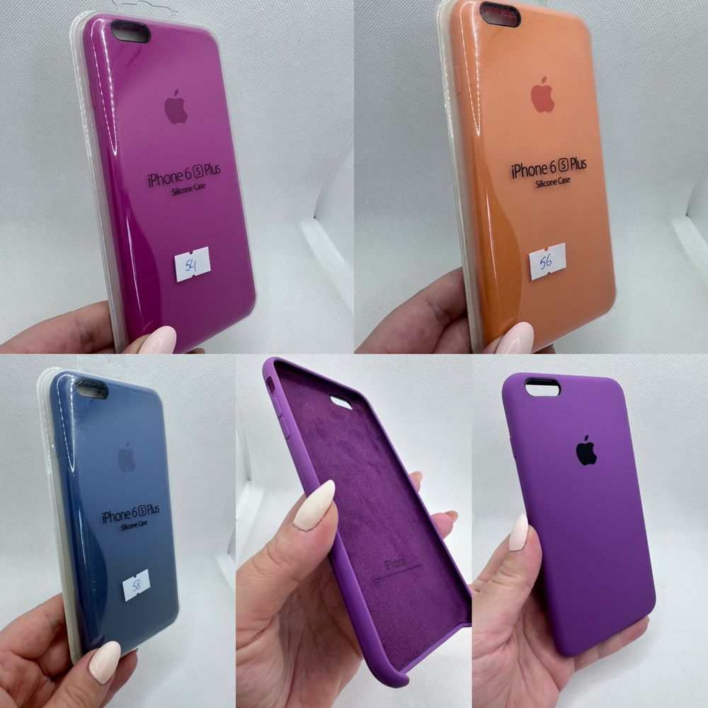 Чехол Silicone case для айфон 6s plus плюс накладка iPhone