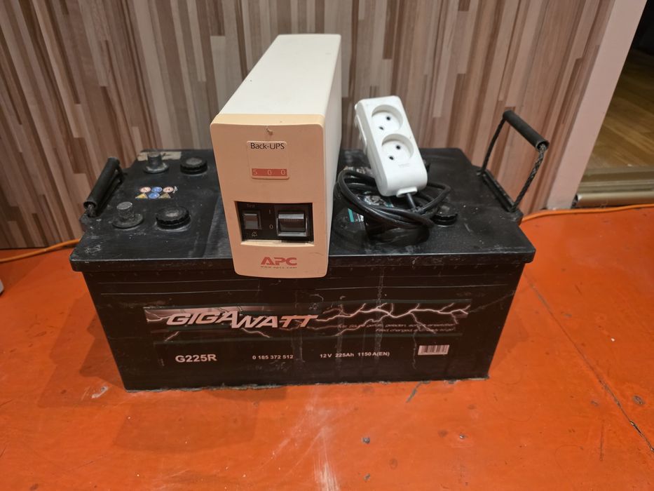 Источник бесперебойного питания 350Вт + аккумулятор  225Ач, комплект