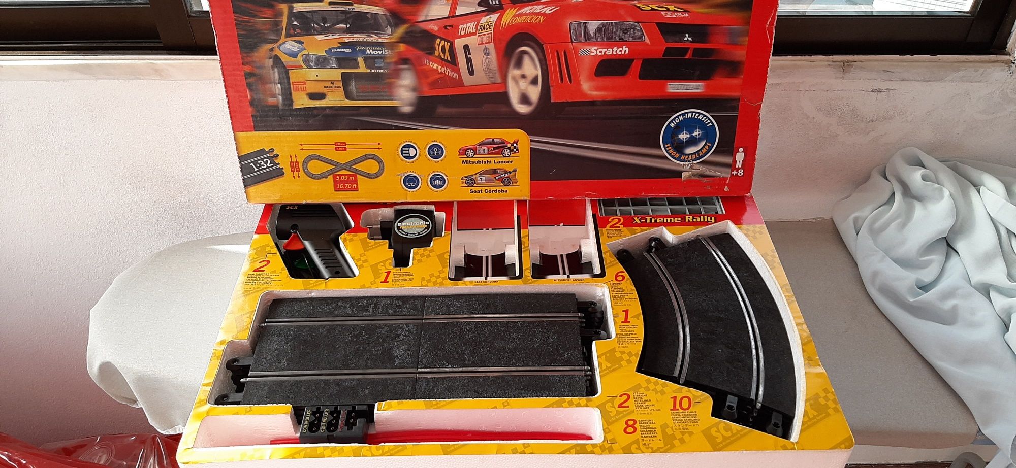 Scx, pista scalextric X-Treme Rally