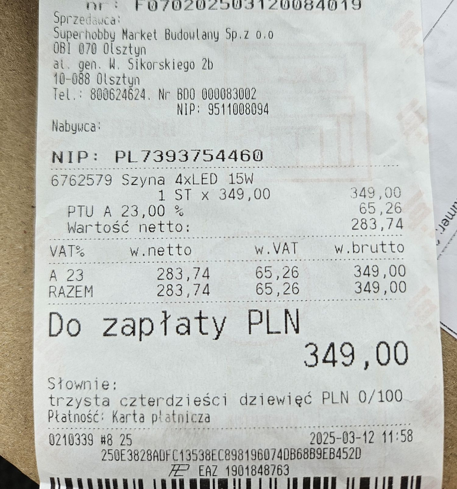 Zestaw szynowe oświetlenie, 2 szyny, 4 reflektory LED, łącznik