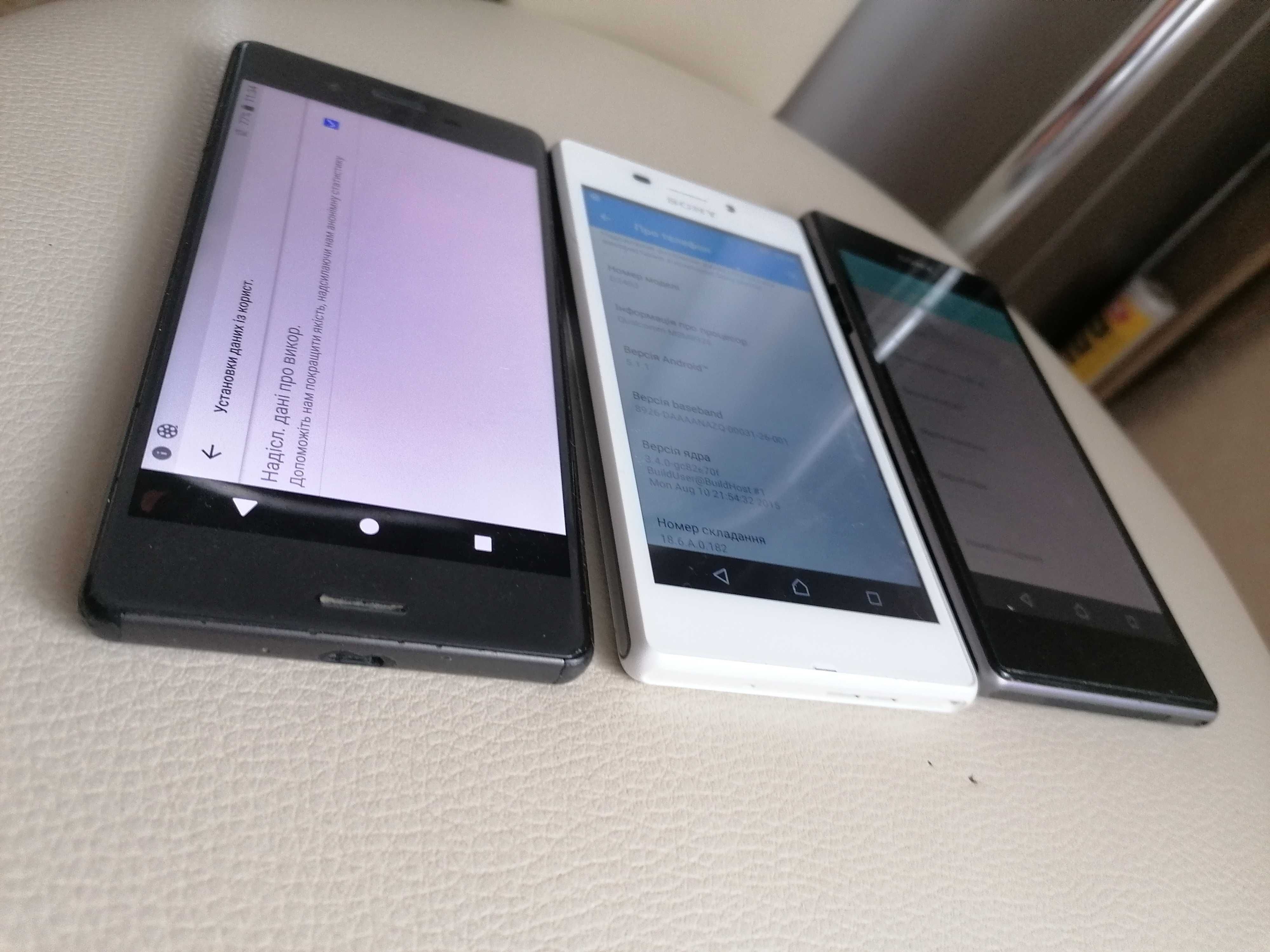 Sony Xperia X F5121 3/32gb NFC та C6903, D2403 White.