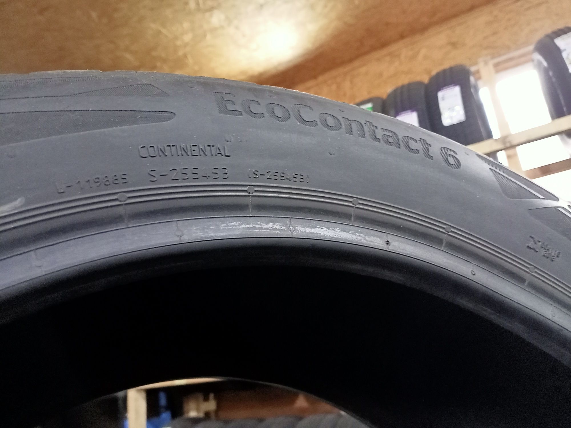 Літні шини пара 235/45 r18 continental ecocontact 6 резина р18