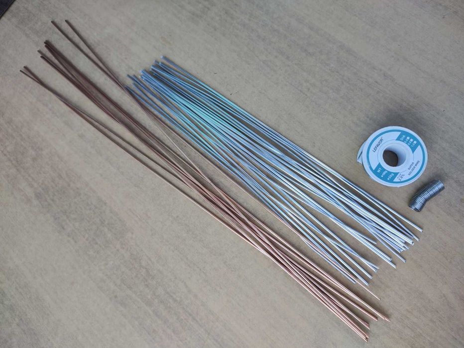 Припой для пайки с флюсом