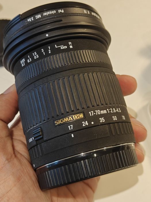 Lente Sigma 17-70mm DC (Canon) 2.8 - 4.5