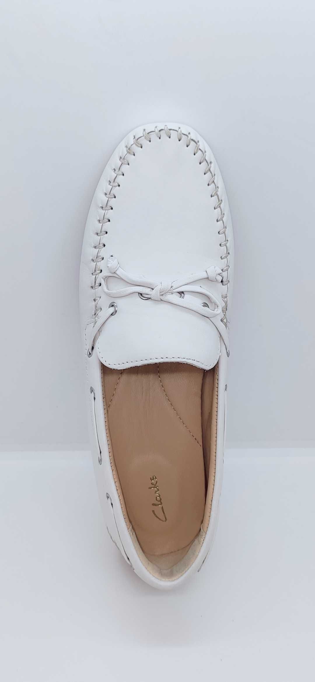 шкіряні туфлі мокасини Кожаные туфли мокасины слипоны Clarks оригинал
