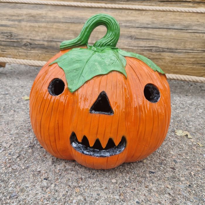 Dekoracja na halloween Dynia, która nigdy nie zgnije!"