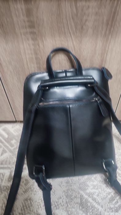 Рюкзак - сумка шкіряний