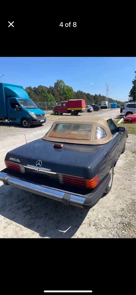 Mercedes Sl 380 model r107 z 1983
