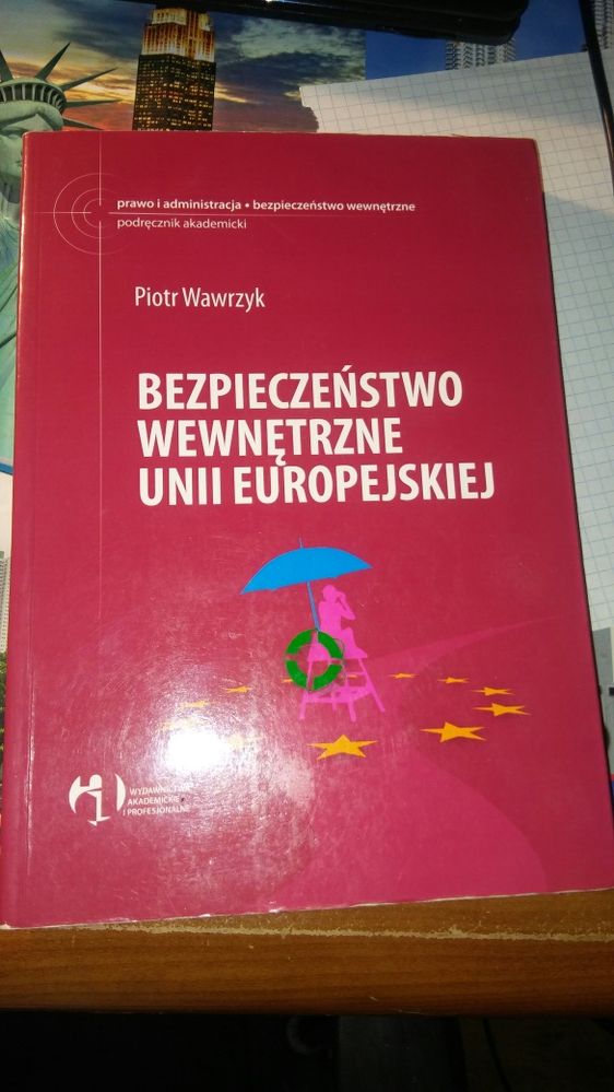Książka bezpieczeństwo wewnętrzne UE