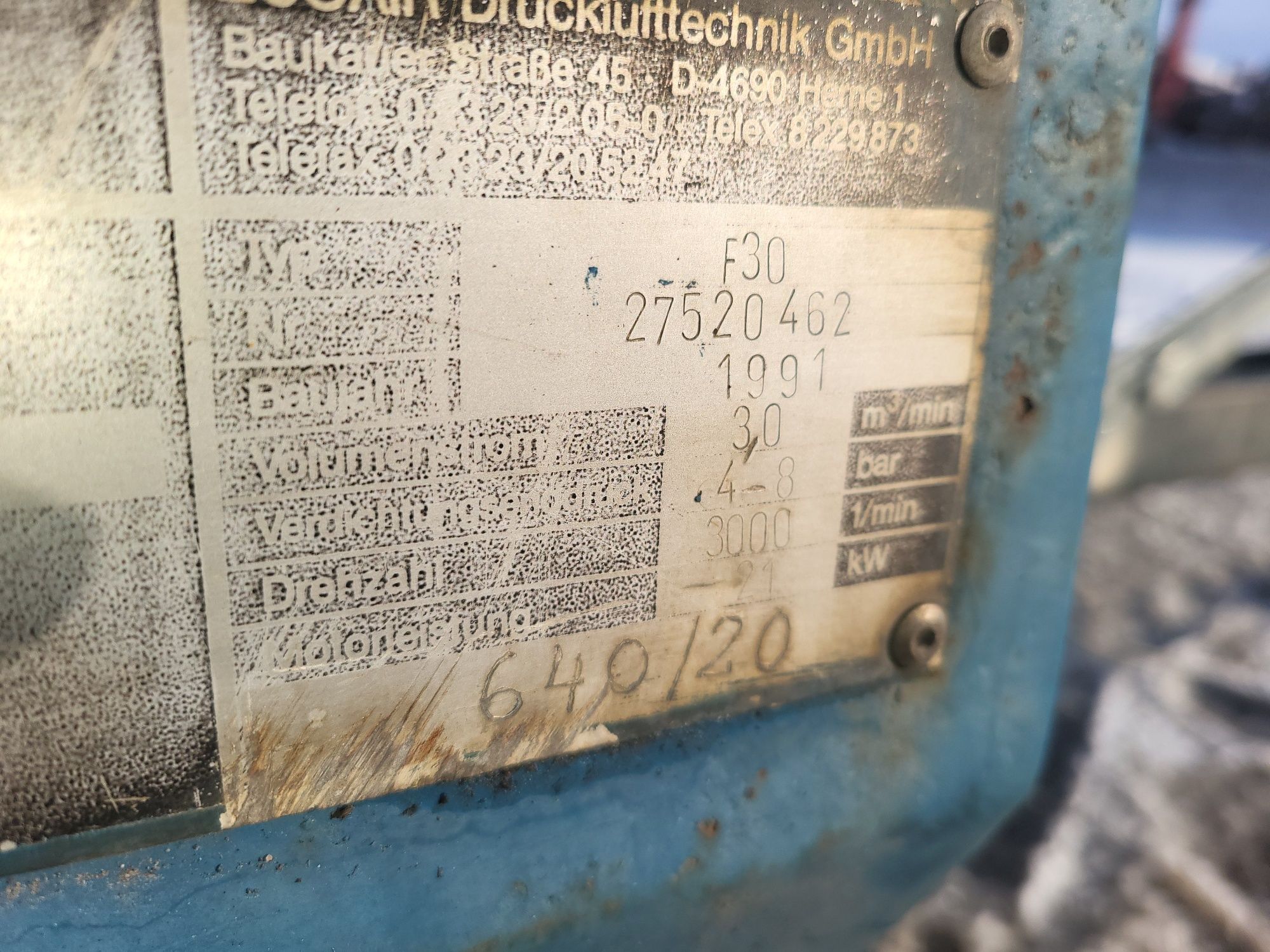 Kompresor budowlany ecoair