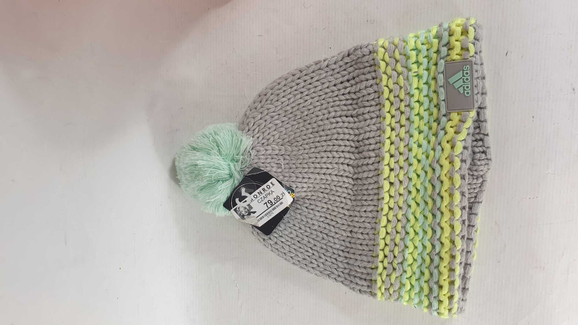 Adidas czapka zimowa beanie rozmiar uniwersalny