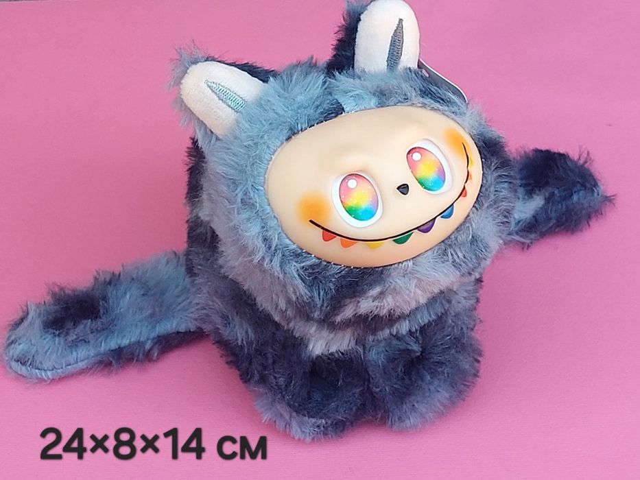 Лабубу Labubu Капібара  Плюшевий браслет на руку М'яка Іграшка Опт/Роз