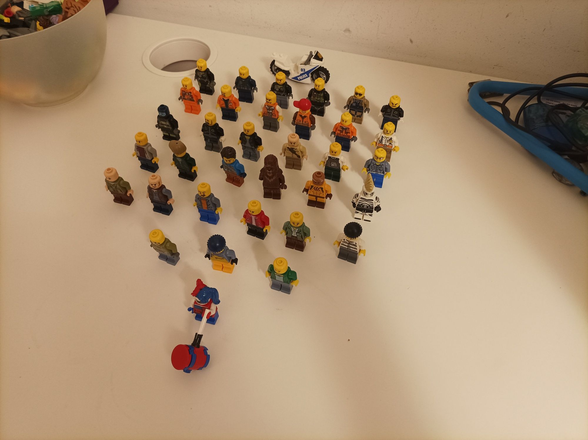 Vários tipos de legos