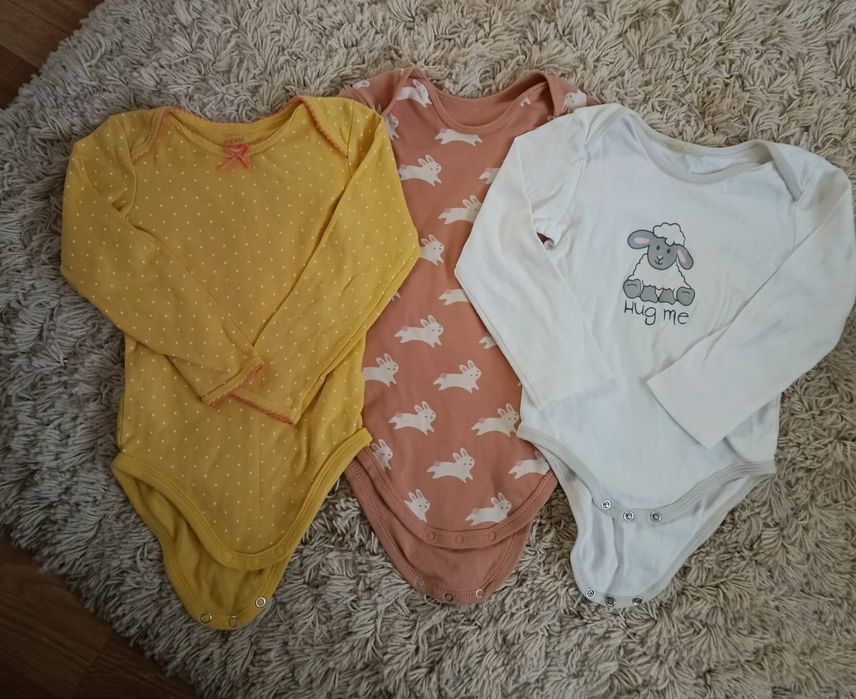 Боди з рукавом 98