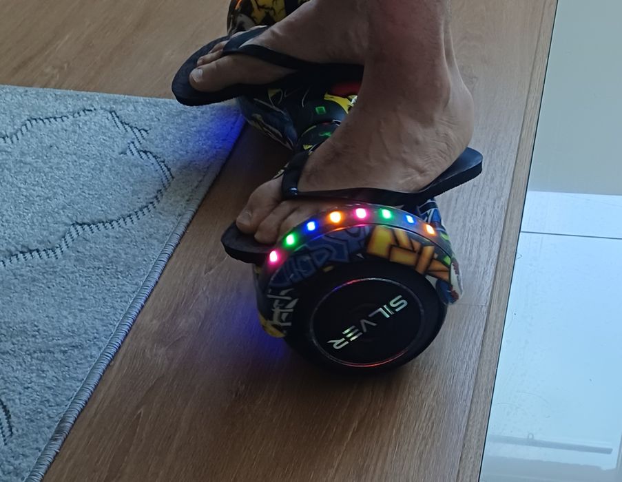 Hoverboard silver Bluetooth