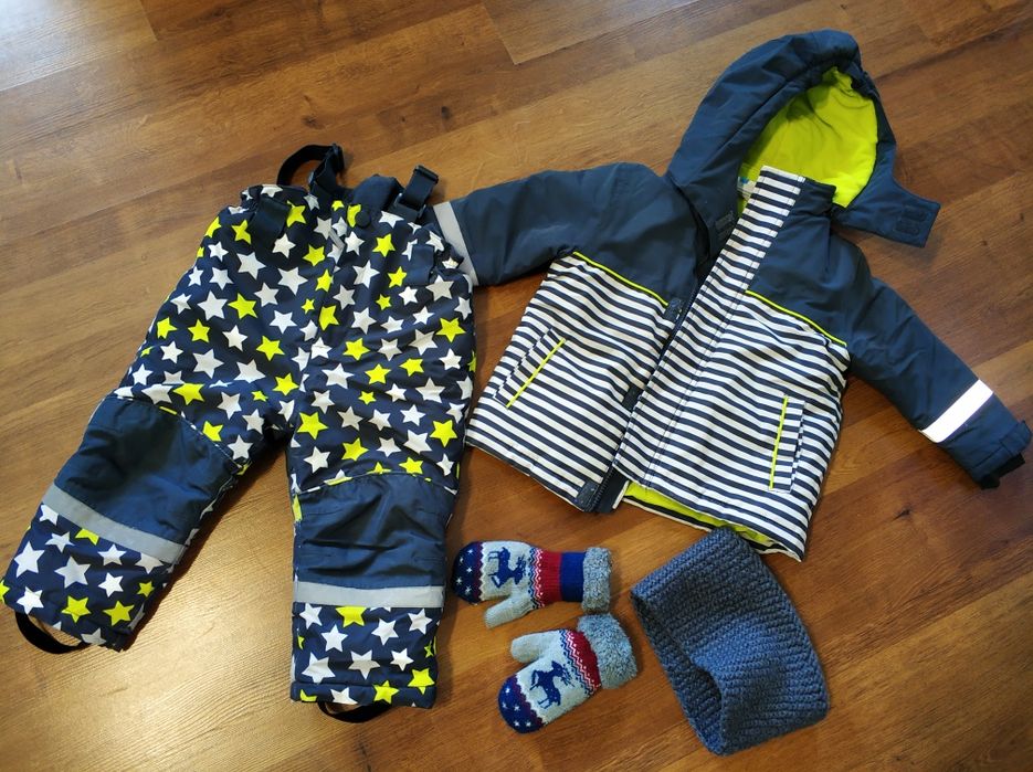 Зимний термо комбинезон тополино topolino 86