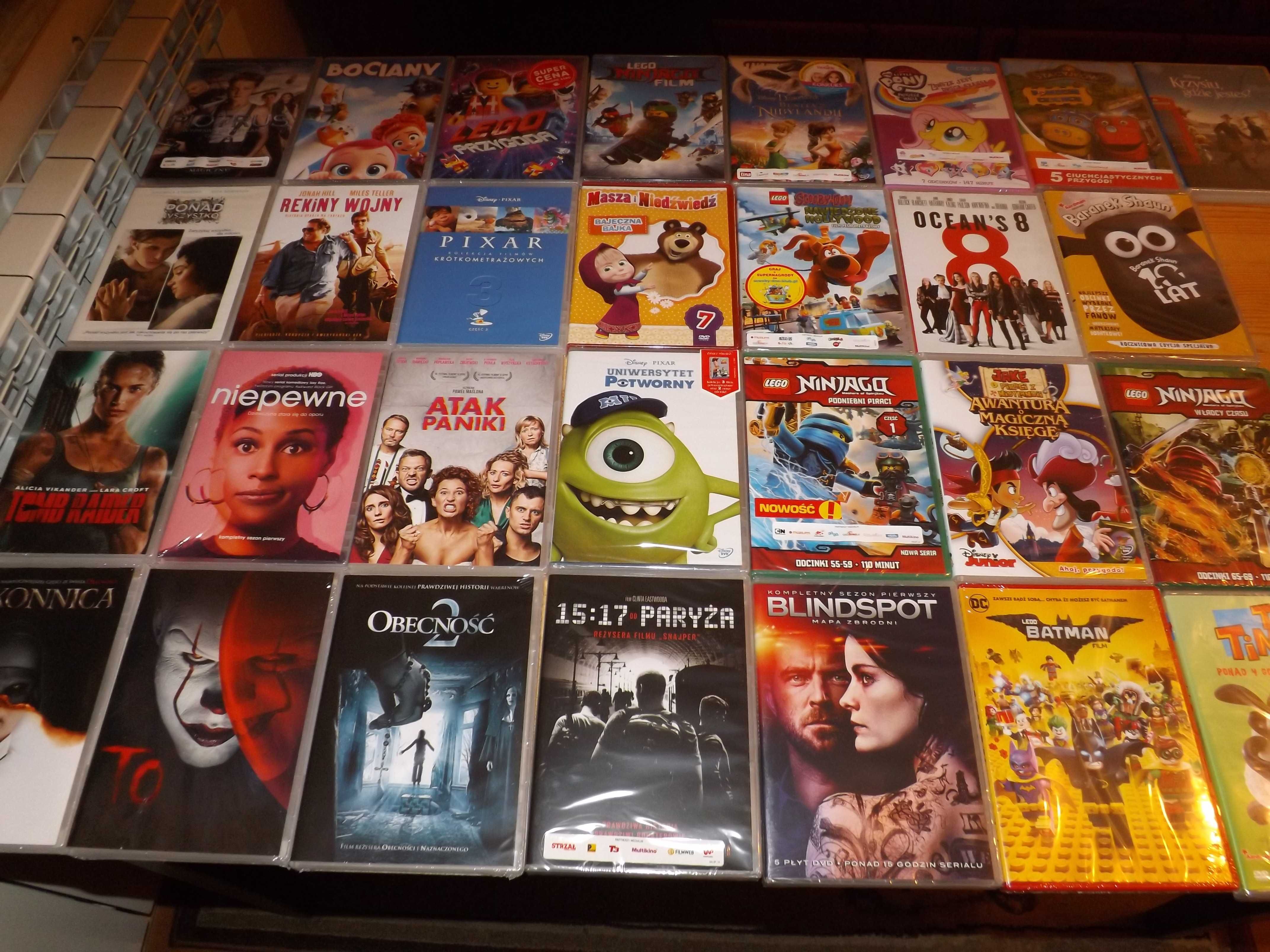 Coś, Tomb raider, Disney, Masza, Zakonnica, Bajki, filmy dvd