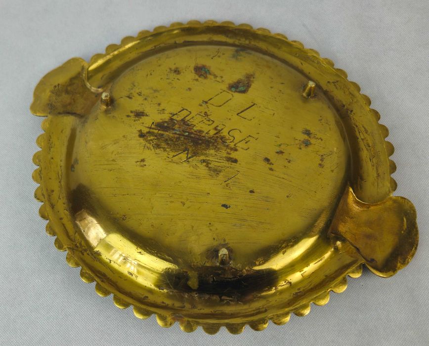 Piękny stary oryginalny zestaw gabinetowy DEPOSE - Francja