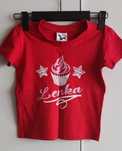 T -shirt dziewczęcy imienny świąteczny