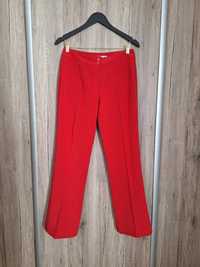 Czerwone eleganckie spodnie garniturowe damskie Torero rozmiar 40