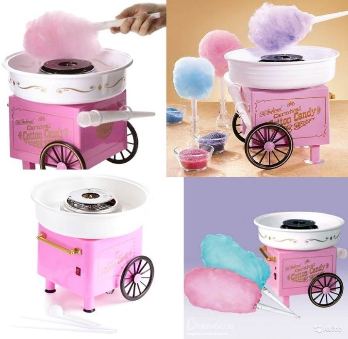 Аппарат для приготовления сладкой ваты - Cotton Candy Maker