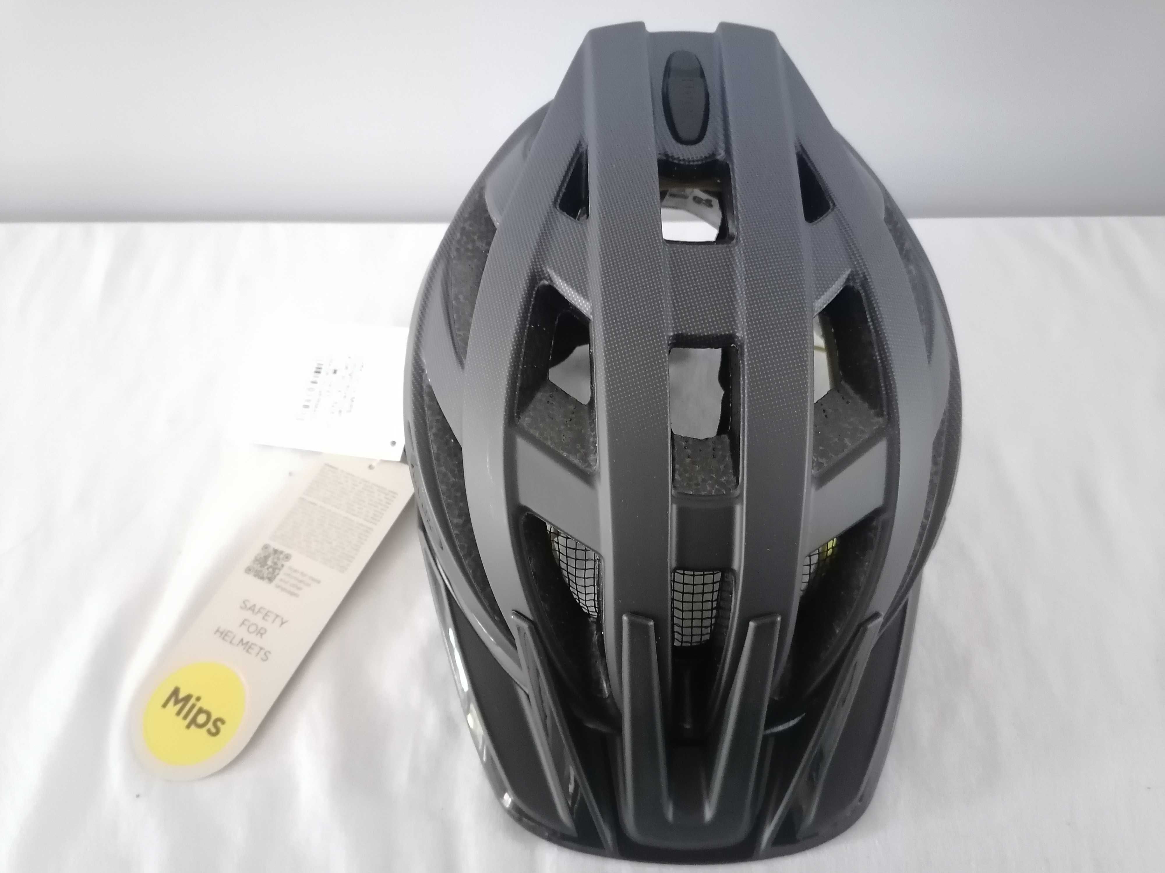 Kask rowerowy Uvex I-vo CC Mips Midnight Silver Matt M 52-57cm