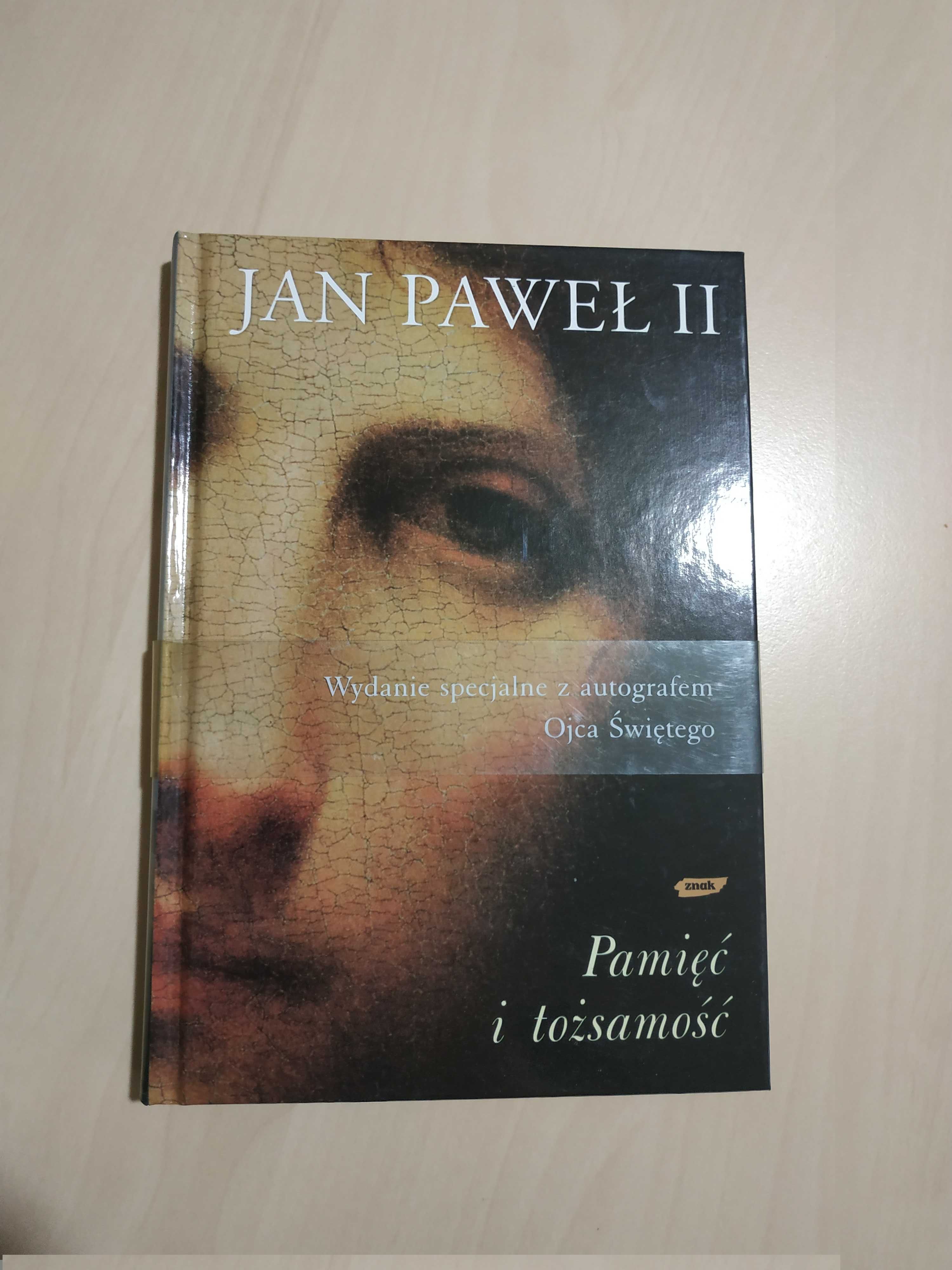 Jan Paweł II Pamięć i tożsamość książka z autografem