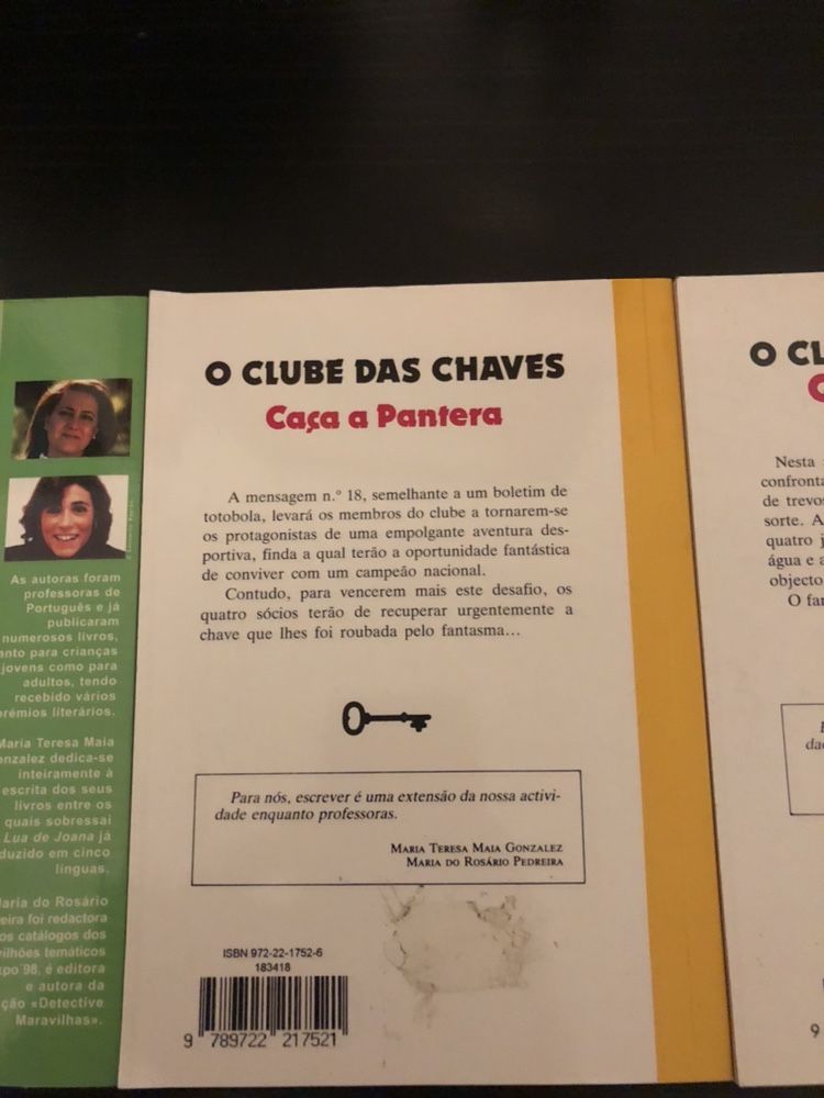 3 Livros: Clube das Chaves