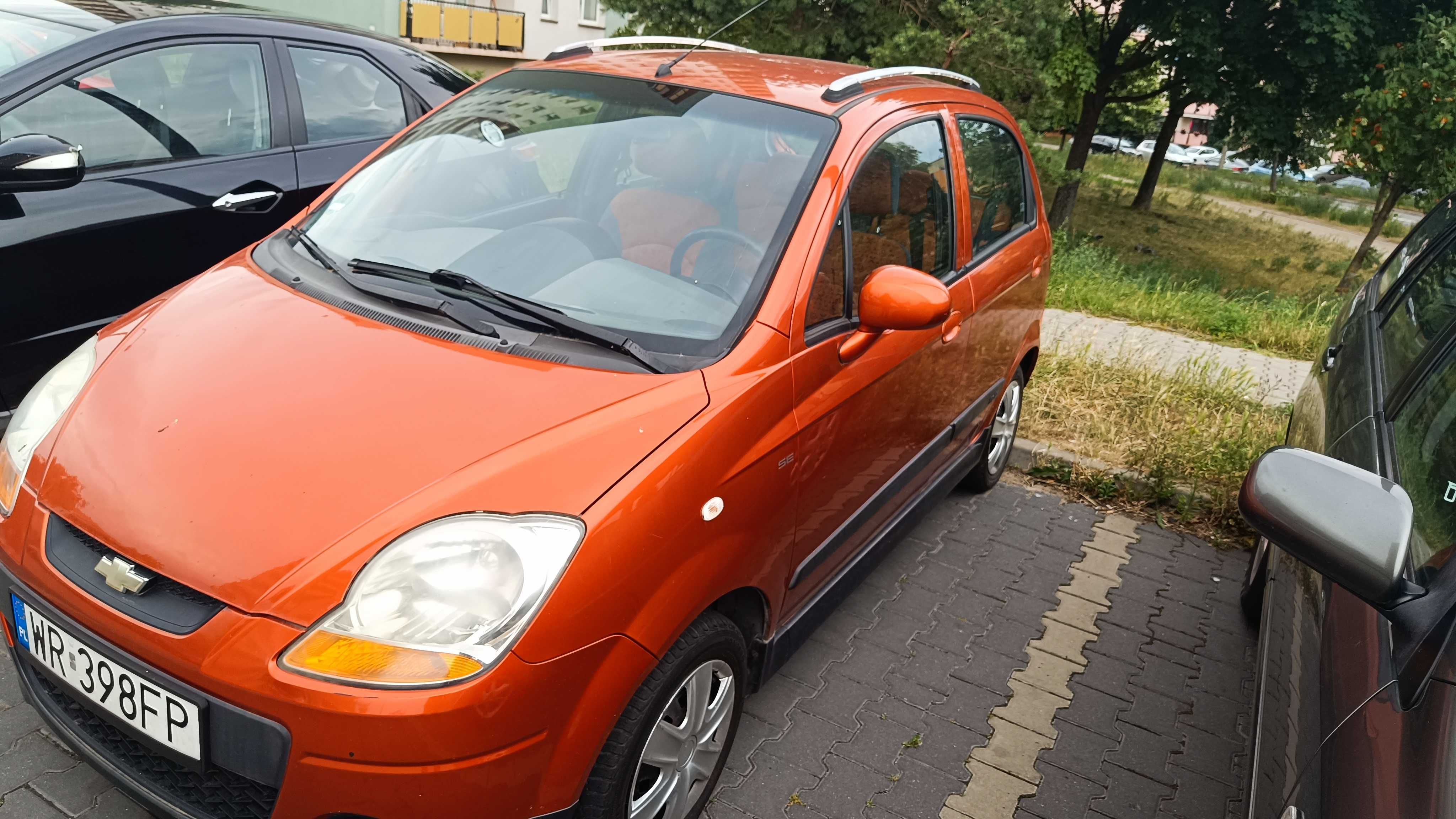 Chevrolet Matiz 2008 5d rudy b. dobry stan