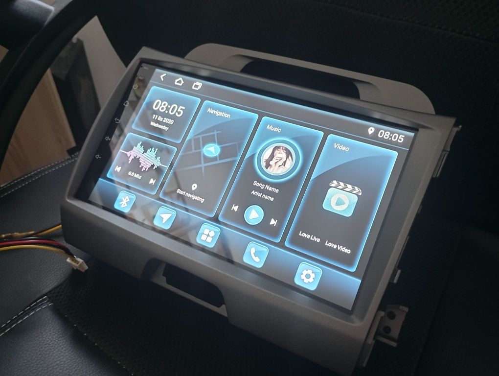 Radio android 13 kia sportage 10-15 używane 4gb ram cpay aauto j pol