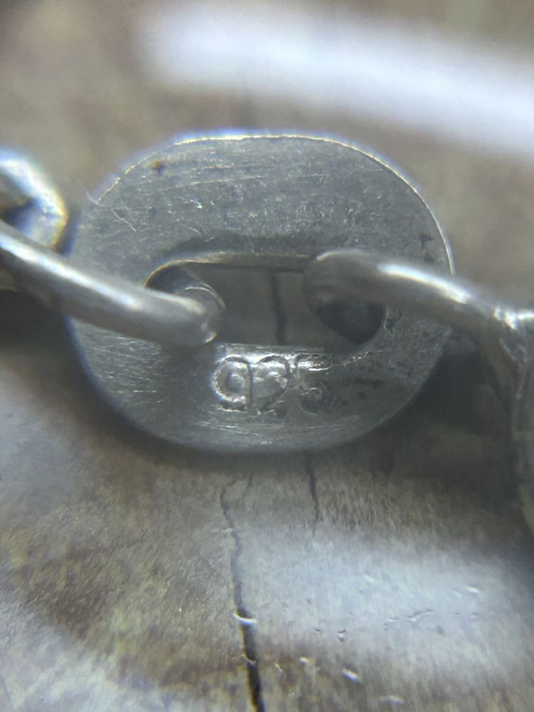 Piękny wisiorek z łańcuszkiem 925 srebro